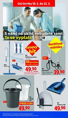 akční leták Lidl 16.2.2026-22.2.2026