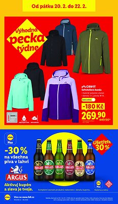 akční leták Lidl 16.2.2026-22.2.2026