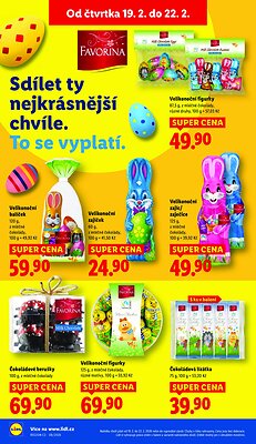 akční leták Lidl 19.2.2026-22.2.2026