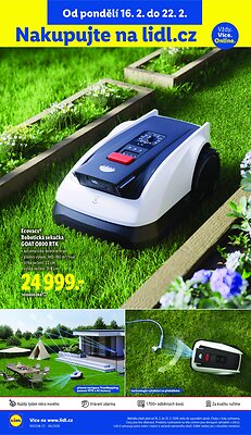 akční leták Lidl 19.2.2026-22.2.2026