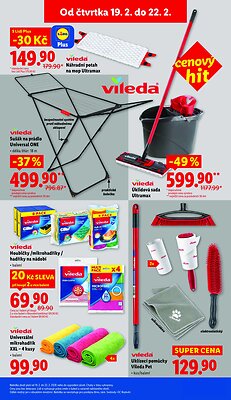 akční leták Lidl 19.2.2026-22.2.2026