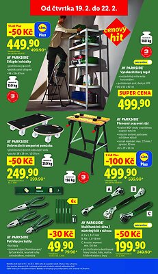 akční leták Lidl 19.2.2026-22.2.2026