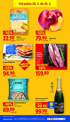 akční leták Lidl 19.2.2026-22.2.2026