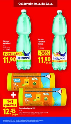 akční leták Lidl 19.2.2026-22.2.2026