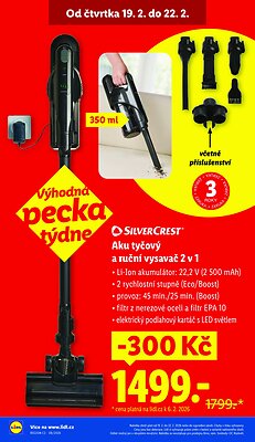 akční leták Lidl 19.2.2026-22.2.2026
