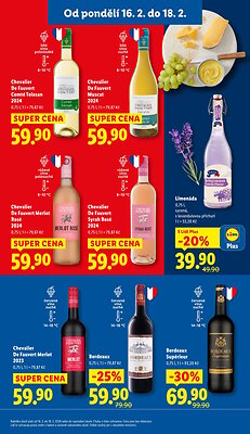 akční leták Lidl 16.2.2026-18.2.2026