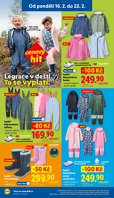 akční leták Lidl 16.2.2026-18.2.2026
