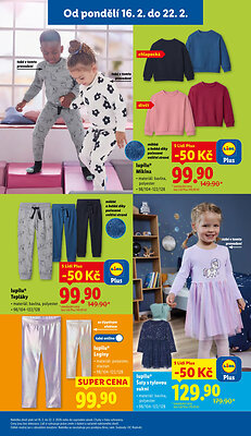 akční leták Lidl 16.2.2026-18.2.2026