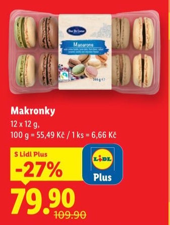 Makronky Duc De Coeur