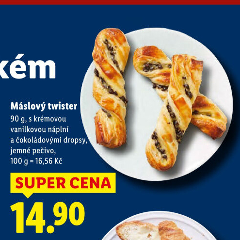 Pečivo sladké Twist