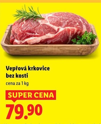 Vepřová krkovice bez kosti
