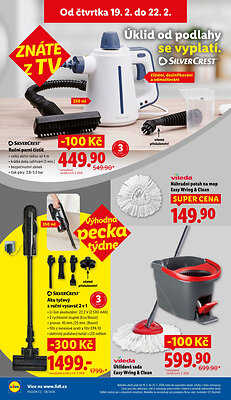 akční leták Lidl 19.2.2026-22.2.2026