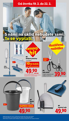 akční leták Lidl 19.2.2026-22.2.2026