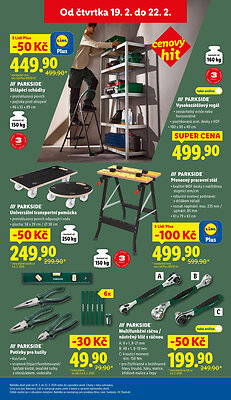 akční leták Lidl 19.2.2026-22.2.2026
