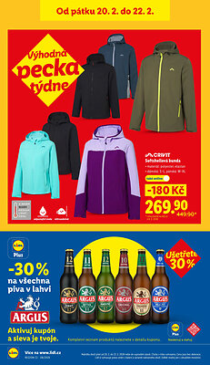 akční leták Lidl 19.2.2026-22.2.2026