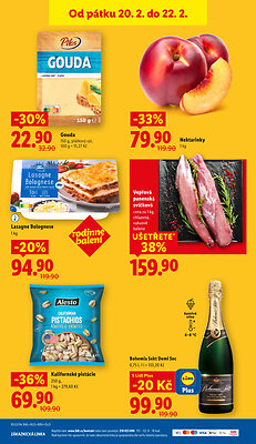 akční leták Lidl 19.2.2026-22.2.2026