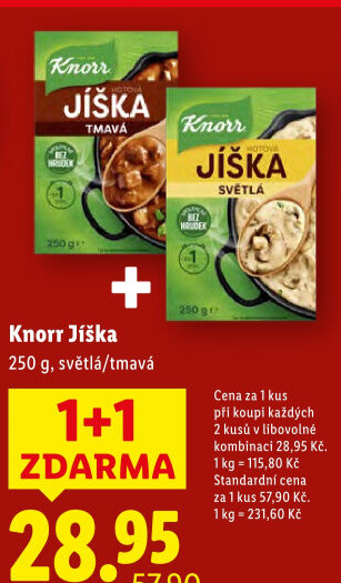 Jíška hotová Knorr
