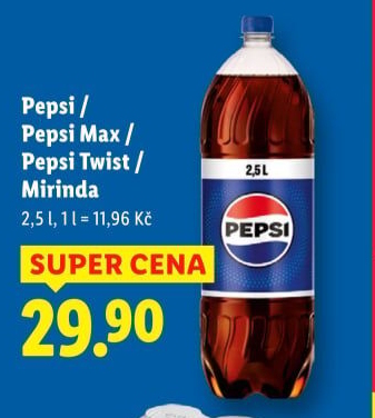 Limonáda Twist Pepsi