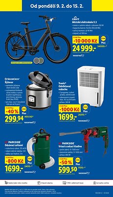 akční leták Lidl 9.2.2026-15.2.2026