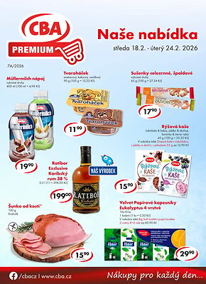 akční leták CBA 18.2.2026-24.2.2026