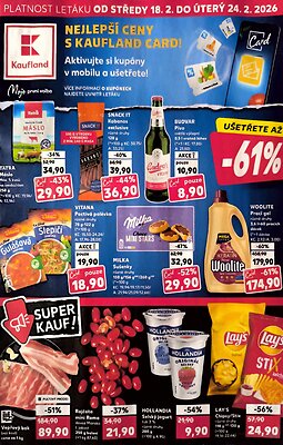 akční leták Kaufland 18.2.2026-24.2.2026