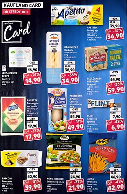 akční leták Kaufland 18.2.2026-24.2.2026