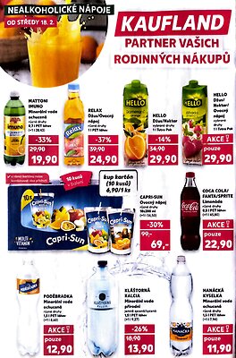 akční leták Kaufland 18.2.2026-24.2.2026