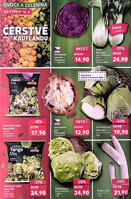 akční leták Kaufland 18.2.2026-24.2.2026