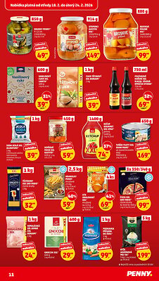 akční leták Penny Market 18.2.2026-24.2.2026