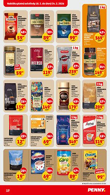 akční leták Penny Market 18.2.2026-24.2.2026