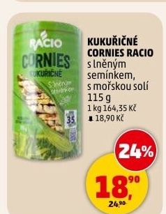Chlebíčky Cornies Racio