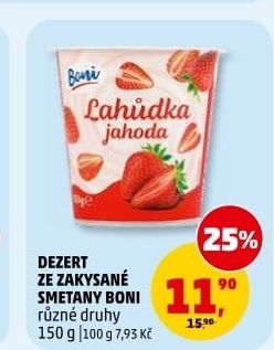 Dezert zakysaný Boni