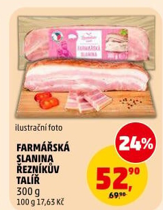 Farmářská slanina Řezníkův talíř