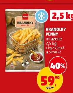 Hranolky mražené Penny