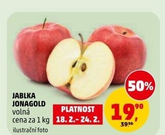 Jablka Jonagold