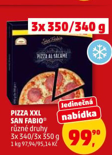 Pizza mražená San Fabio