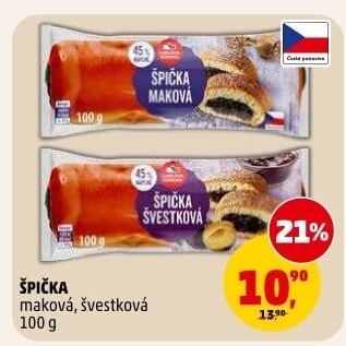 Špička s náplní Karlova Koruna