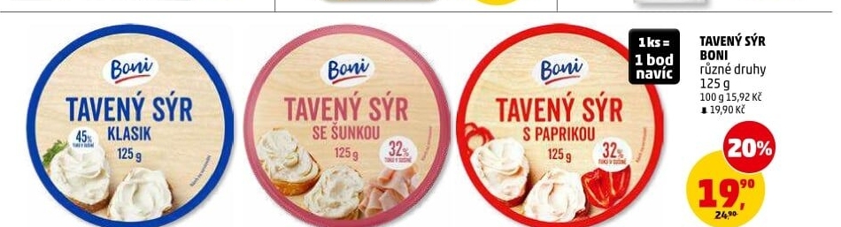 Sýr tavený Boni