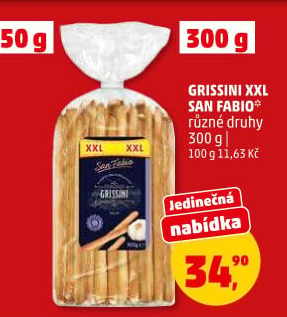 Tyčinky Grissini San Fabio