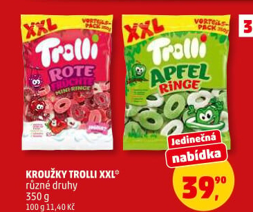 Želé bonbony Trolli