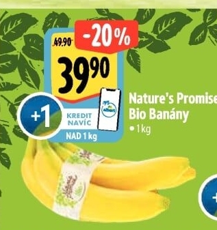 Banány bio Nature'