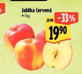 Jablka červená