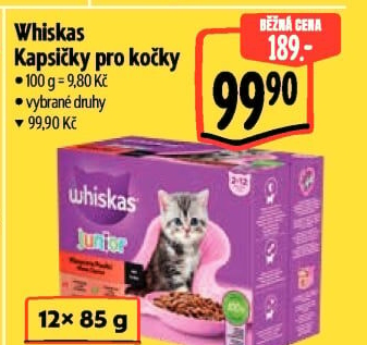Kapsičky pro kočky Whiskas