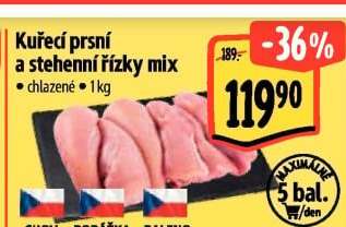 Kuřecí řízky mix