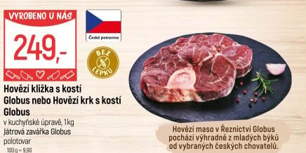 Hovězí kližka s kostí Globus