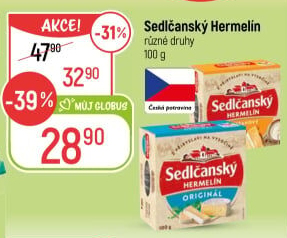 Sýr Hermelín Sedlčanský