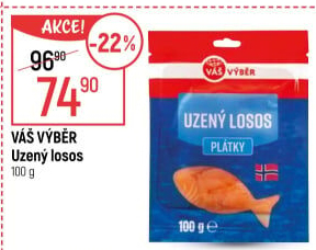 Uzený losos Váš Výběr