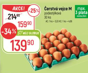 Vejce z podestýlky M