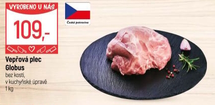 Vepřová plec bez kosti Globus