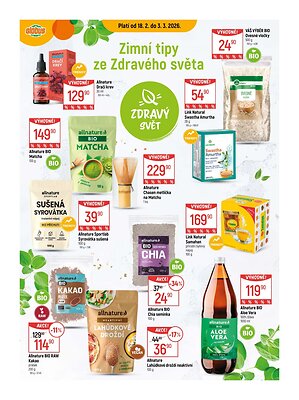 akční leták Globus 18.2.2026-24.2.2026